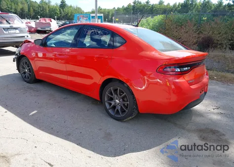 2016 Dodge Dart Sxt Sport Rallye from USA, damaged, VIN 1C3CDFFA8GD817910